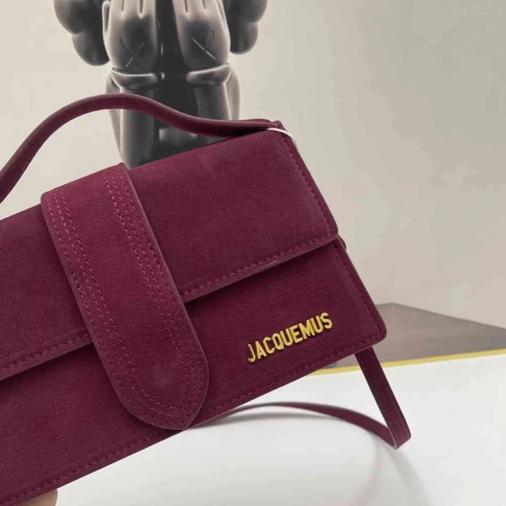 Jacquemus Bamnino Women's Burgundy Shoulder/Crossbody Bag - Picture 5 of 8